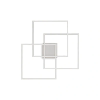Image of Frame 2 Integrated LED Indoor 3 Lights Ceiling Lamp White 3000K