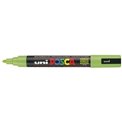 Image of Uni Ball Posca Medium Bullet Tip Marker Apple Green