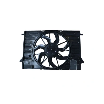 Image of 8W0959455, 8W0959455J Cooling fan NRF 470046 400W with radiator shroud, Brushless Motor AUDI: A4 B9 Saloon