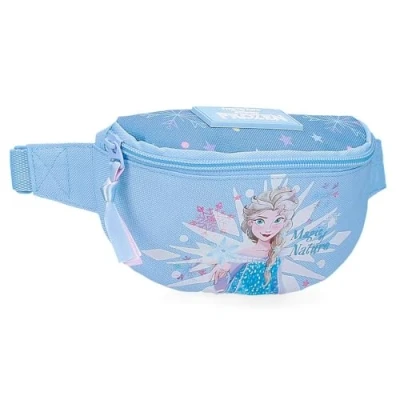 Image of Joumma Disney Frozen Magic Ice Belt Bag, Small, Blue, 27 x 11 6.5 cm, Polyester by Bags, Small Standard Size, Bag