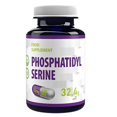 Image of Phosphatidylserine 150mg 120 Vegan Capsules, Certificate of Analysis by AGROLAB Germany, High Strength Supplement, Gluten and GMO Free