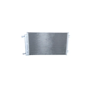 Image of 39010376, 39131675 Condenser NRF EASY FIT 350339 with gaskets/seals dryer 11,8mm 8,7mm Aluminium 650mm VAUXHALL: Astra Mk7