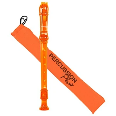 Image of Percussion Plus PP914 Descant Recorder C Thru Orange