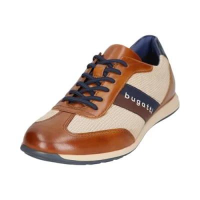 Image of bugatti Men&#039;s 311 a9q05 Lace up Shoes, Cognac Beige, 7.5 UK