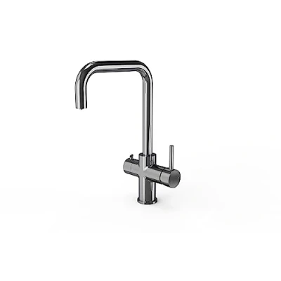 Image of 3 in 1 Instant Hot Water Tap Dispenser Heater Kitchen Sink Mixer with Tank and Filter (Chrome)