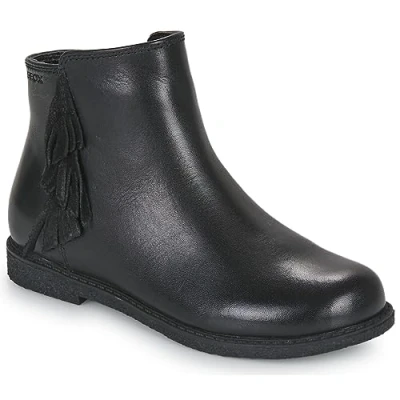 Image of Geox J Shawntel Girl Ankle Boot, Black, 10 UK Child