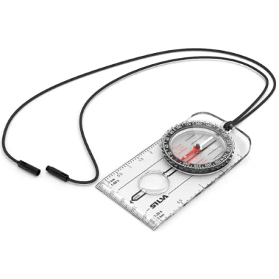 Image of Silva Compass Navigation Ranger No 3 Black Scales 1:25k and 1:50k Outdoor Allround with Rotatable Housing hiking Military Trusted by NATO