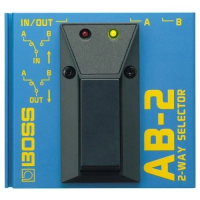 Image of BOSS Ab 2 Way Selector Foot Switch