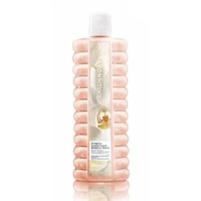 Image of Avon Senses Bubble Bath 500ml (Simply Luxurious White Peach &amp; Vanilla Orchid)