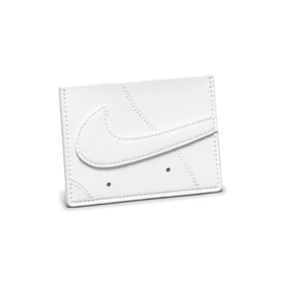 Image of Nike Icon Air Force 1 Card Wallets for Unisex White/White/White OS, White/White/White,