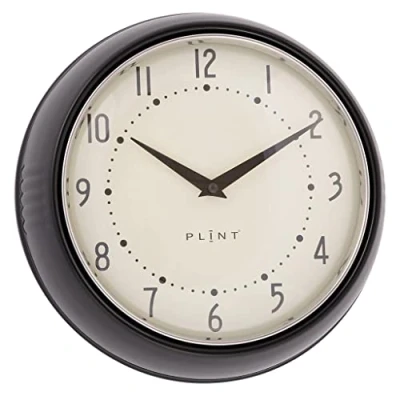 Image of Plint Wall Clock, Blacks, L
