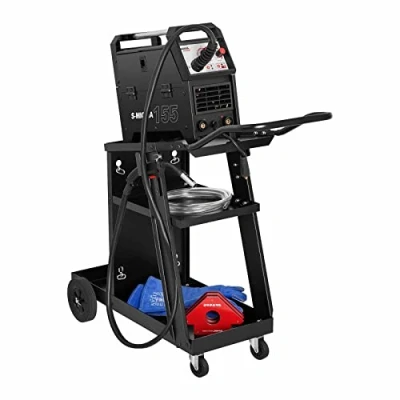 Image of Stamos Welding Cart SWG WC 2 (Capacity: 75 kg, 3 Drawers, Upper shelf 45 x 31 cm, Steel, Gas tank holder)