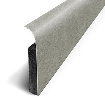 Image of 3M D180527D Adhesive Skirting Board Concrete Silver 120 x 70 cm Pack of 5, Set 5 Pieces