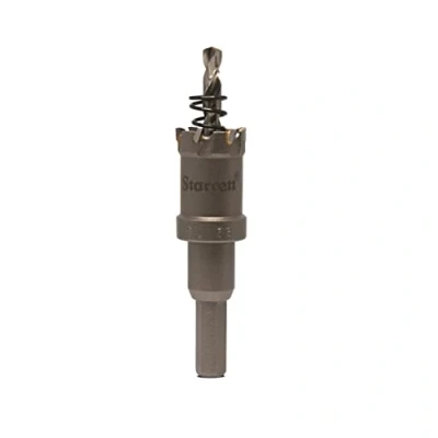 Image of Starrett Carbide Tipped Hole Saw CTD22 TCT Deep Cut Holesaw Cutter For Metal Stainless Steel Iron Aluminium 22mm