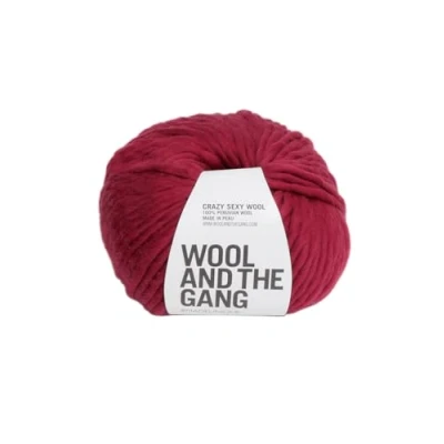 Image of Wool and the Gang Crazy Sexy Wool, True Blood Red (095), 200g