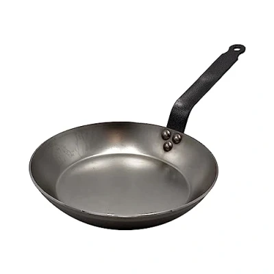 Image of Pentole Agnelli COFE3006PT28 Lionese Heavy Iron Frying Pan, 28 cm