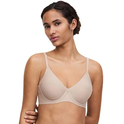 Image of Chantelle Women&#039;s SOFTSTRETCH 13K1 Bra, Opaque, Black, Size: 75BC