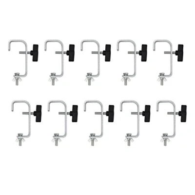 Image of 10 x Rhino 50mm Hook Clamp Strong Metal Lighting Bar G