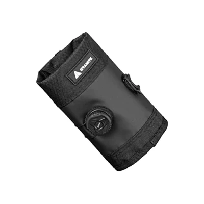 Image of Granite Quiver Tool Roll Bag for Gravel, Road and Mountain Bike, Up with Dial Lock In System Attaching Anywhere on Bike Storage Kit