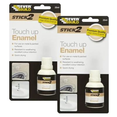 Image of Everbuild 2 X EVBS2ENAMEL Stick Touch Up Enamel