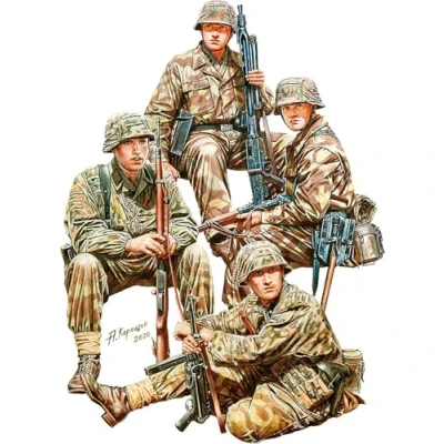 Image of Miniart MIN53022 Scale Model kit, Molded Color
