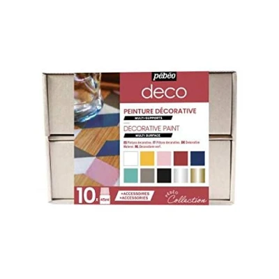 Image of Pebeo Deco Collection Set, Assorted, 10X45ML