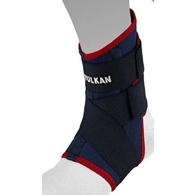 Image of Vulkan Classic Ankle Brace, Right, Large, Support for Rolled Ankles, Sprains, and Strains, Compression Sleeve Athletes Exercising, Stabiliser Achilles Injuries Plantar Fasciitis