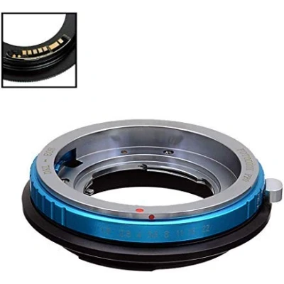 Image of Fotodiox Pro Lens Mount Adapter Compatible with Deckel Bayonett (Deckel Bayonet, DKL) SLR to Canon EOS (EF S) Camera Body Gen10 Focus Confirmation Chip