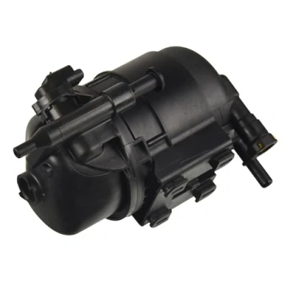 Image of J9C12082, J9C32463, J9C5197 Fuel Filter BLUE PRINT ADBP230013 with water drain screw, connection for sensor holder