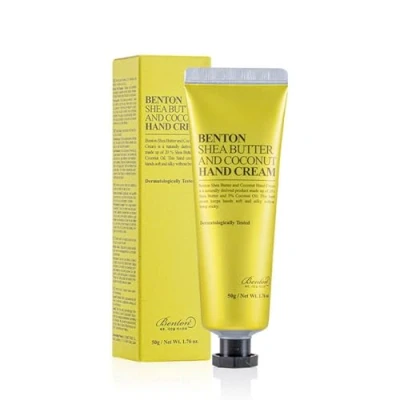 Image of Benton Body Care Shea Butter and Coconut Hand Cream 50 g