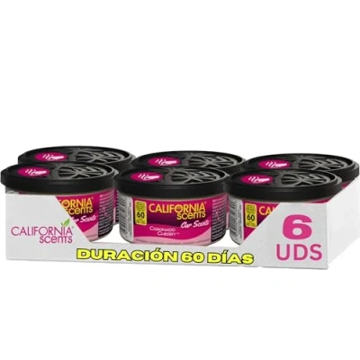 Image of (6 Pack) California Scents Coronado Cherry Car/Home Air Freshener