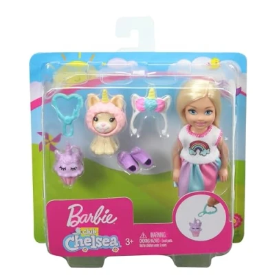 Image of Barbie Club Chelsea Doll and Playset