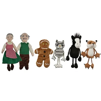 Image of The Puppet Company Gingerbread Man Story Finger Set