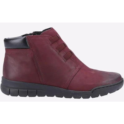 Image of Fleet &amp; Foster Carmen MEMORY FOAM Womens Red Size UK 5
