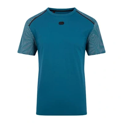 Image of Canterbury Men&#039;s Short Sleeve Graphic Training T Shirt, Blue Coral, S