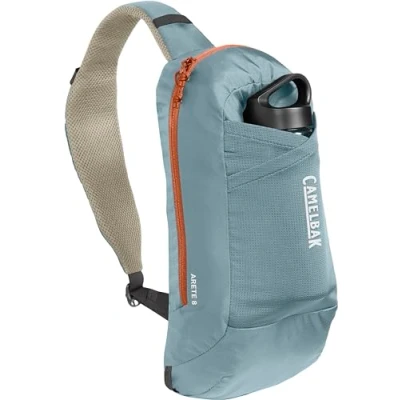Image of CamelBak Arete Sling 8 Over Hiking and Outdoors Backpack Litre Storage w 600ml Carry Cap Water Bottle