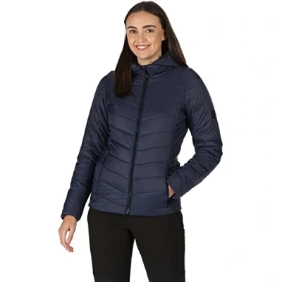 Image of Regatta Womens Voltera Loft Padded Coat Navy XL