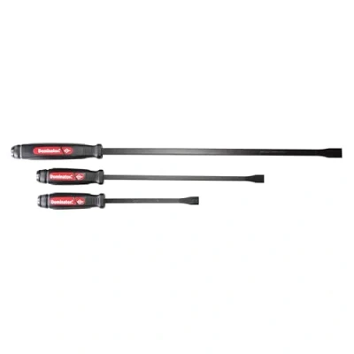 Image of Mayhew Tools 61354 Dominator Pry Bar, 12&quot;, 17&quot; &amp; 25&quot; Straight, Black Oxide Finish