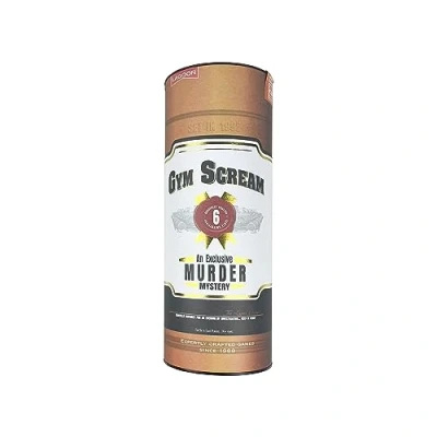 Image of Gym Scream Murder Mystery Tube
