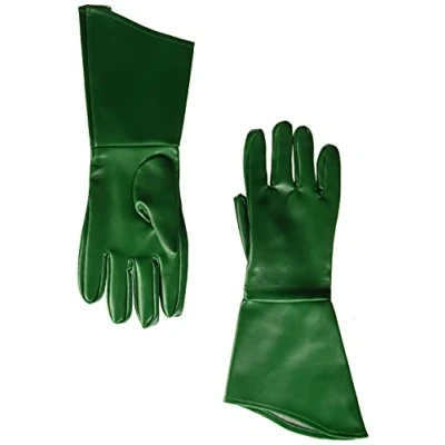 Image of Rubies Men&#039;s Teen Titans Robin Adult Gloves Costume Accessory, Green, One Size