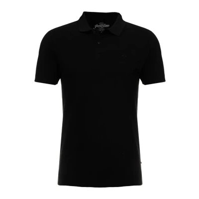 Image of Jack &amp; Jones Jjebasic Polo shirt, Men&#039;s, Size: XS, Black