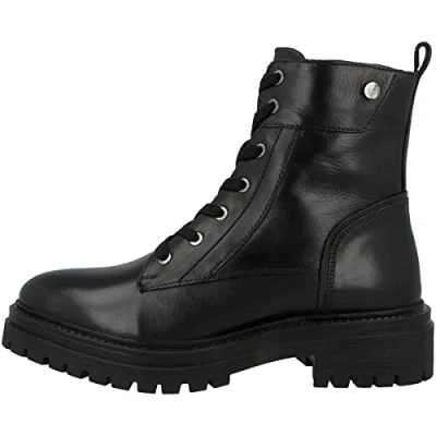 Image of Geox Women&#039;s D Iridea C Ankle Boots, Black, 7 UK