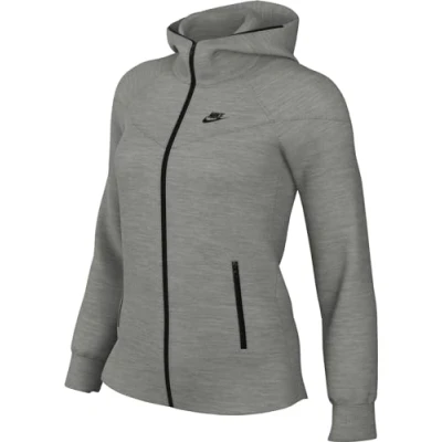 Image of Nike Sportswear Zipup sweatshirt, Women&#039;s, Size: XL, Dark grey/ black