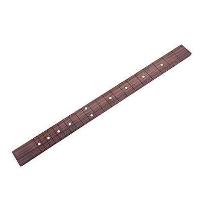 Image of Alnicov Slotted 21 Frets Guitar Fretboard Rosewood for 3 String Cigar Box DIY Accessories