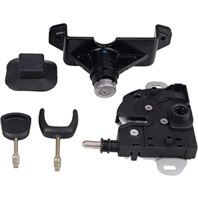 Image of Bohaner Bonnet Lock Latch and Set Complete 2 Keys 6C1A 16D748 AB 1476762 4956236 For Ford Transit MK7 2006 2016