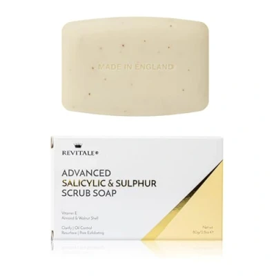 Image of Revitale Advanced Salicylic Acid &amp; Sulphur Scrub Treatment Soap
