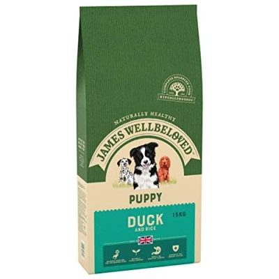 Image of James Wellbeloved Puppy Duck &amp; Rice 15kg
