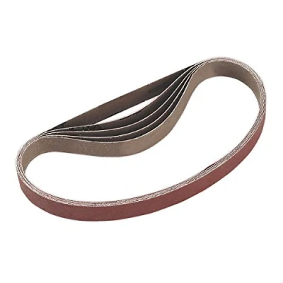 Image of Sealey Sanding Belt 20 x 520mm 100Grit Pack of 5