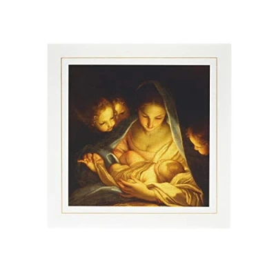 Image of UK Greetings Christmas Card for Him/Her/Friend Religious Design