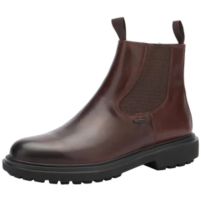Image of Geox Men&#039;s U Faloria B Abx Ankle boot, coffee, 8 UK